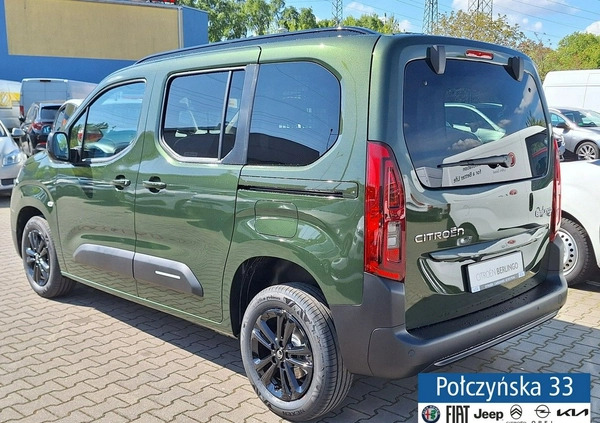 Citroen Berlingo cena 112700 przebieg: 3, rok produkcji 2024 z Grodzisk Wielkopolski małe 379